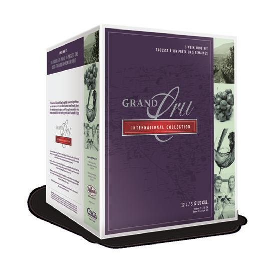 INTE R N A T IONAL C OLLECT I ON From Around the World to You The International Collection of Grand Cru highlights the winemaking techniques and traditions from recognized wine regions around the