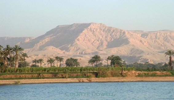 The Nile flooded regularly (usually June).