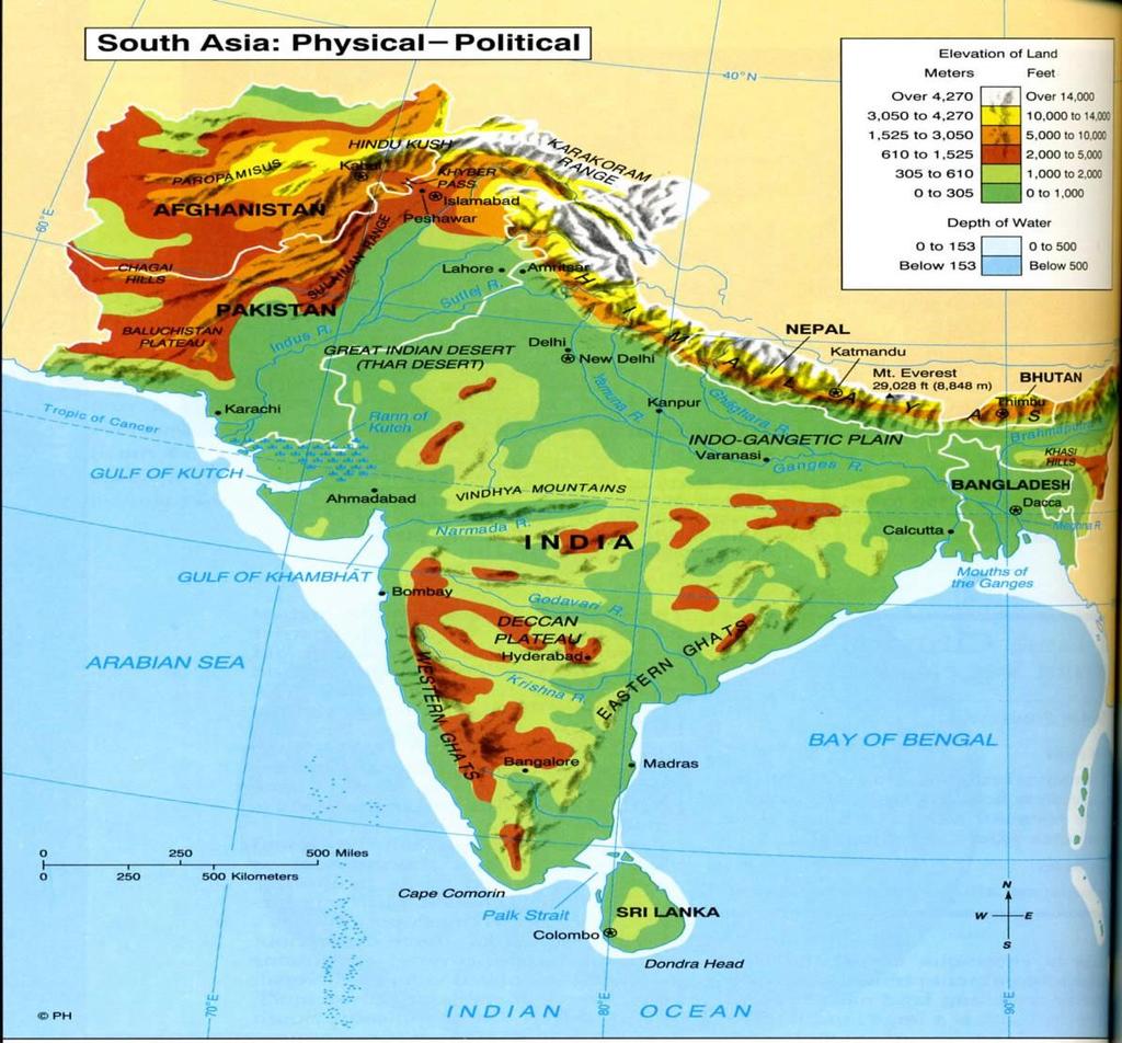 Indian Subcontinent: