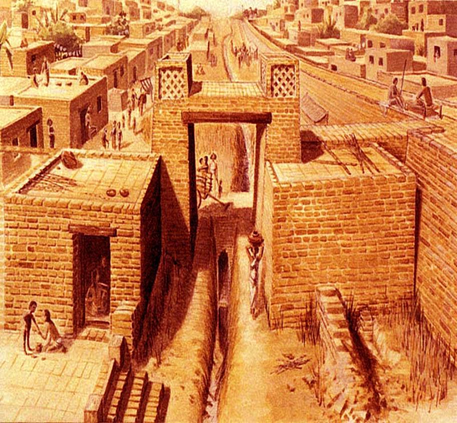 Buried cities found in the Indus Valley are at