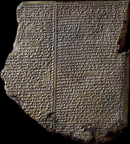 The epic of gilgamesh The oldest story of the world's first superhero Sumerians first wrote down stories about Gilgamesh around 2000 BCE.