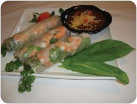APPERTIZERS ââ Gỏi Cuốn - Spring Rolls Rice paper rolls with Pork, Shrimp, Herb,
