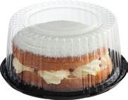 Clearview Bakery Containers Encourage impulse purchases with the range of high clarity Castaway Clearview