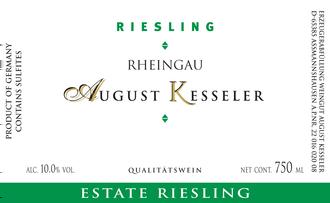 August Kesseler, Trocken (2013) Rheingau, Germany Appellation Rheingau SKU 570203