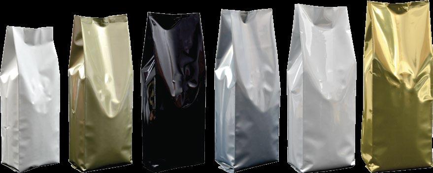 15 Side Gusset bags : Side gusset bags is used to pack food products and specially tea and coffee. The bags looks old style packaging, unique and still has that tea and coffee packaging touch.