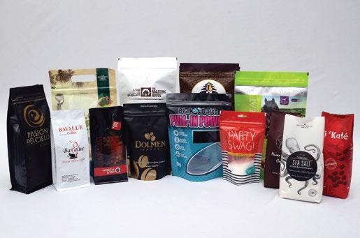 We can print bags in shiny finish, matt finish, white paper, brown paper, with transparent window. D.