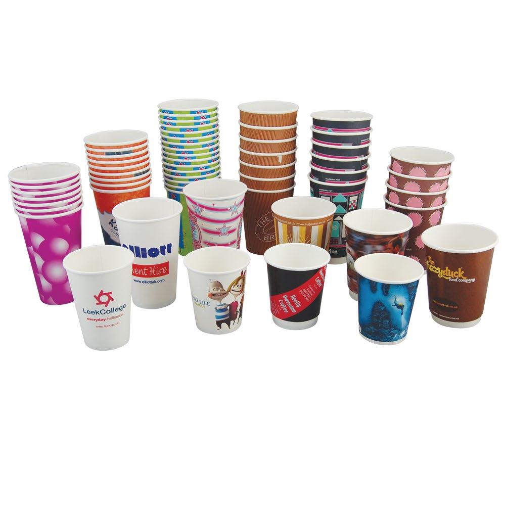 43 40 Custom Printed Paper cups : We manufacture custom printed paper cups.