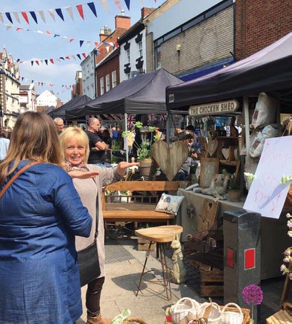 * UTTOXETER MAKERS MARKET FRI 5TH AUGUST SUNDAY 21ST AUGUST On the third Saturday of every month Uttoxeter High Street is lined with
