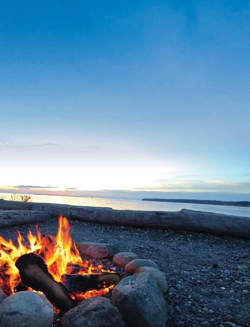 Beach Bonfires Each evening, wind down with a breathtaking sunset over the water next to a crackling fire, where you will be provided everything you need to create some heart-warming s mores with