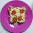BREAKFAST Scrambled egg and tomato on toast Suggested portion sizes Scrambled egg Cherry tomatoes White toast Vegetable fat spread Diluted fruit juice 1-4 year olds As shown in the photo 50g 1-2 year