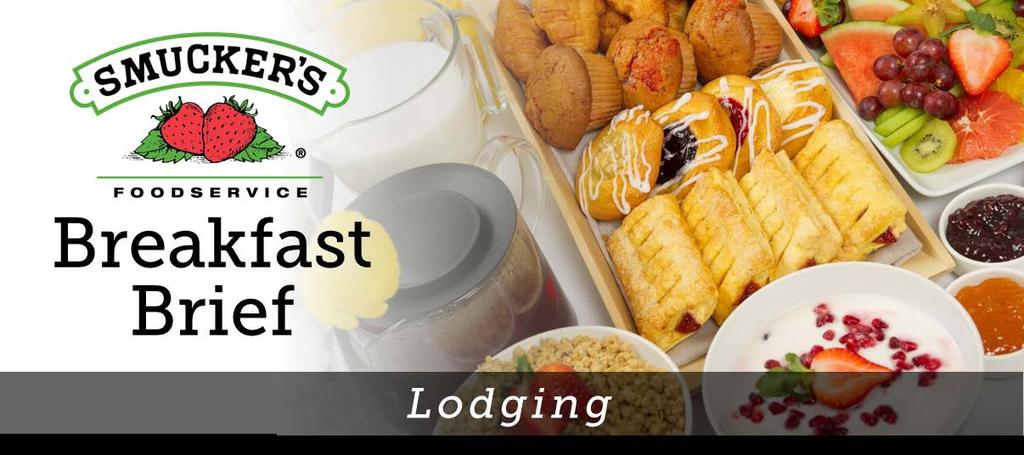 While cereal, toast, orange juice and drip coffee may have once represented a wellbalanced breakfast program, foodservice directors at lodging facilities are now showcasing extensive and premium food
