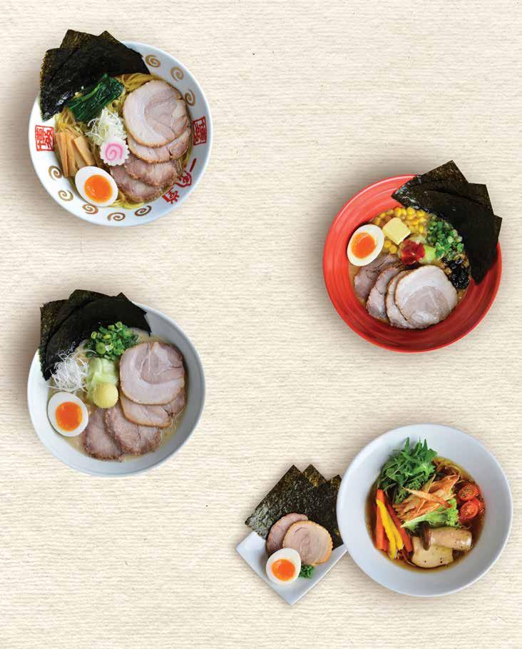 中華そばスペシャル CHUKA SOBA SPECIAL $22 Chuka Soba served with umami egg, simmered pork belly, pork loin and seaweed.