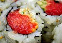 95 *Salmon & Tuna Lover 2 pcs each salmon sushi & sashimi, 2 pcs each tuna sushi & sashimi, spicy salmon or spicy tuna maki. 22.