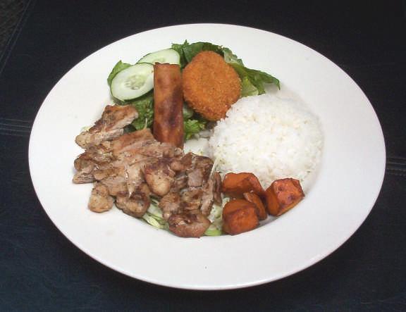 LUNCH SPECIAL 11:30am - 2:30pm Lunch Plate お得なランチプレート Choice of White Rice or