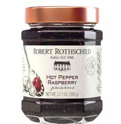 Hot Pepper Peach Preserves tem #20853 12.4 oz. net wt. Item #516 Sweet peaches, the zest of oranges and a subtle heat from crushed red peppers are blended to create our sweet and spicy preserves.