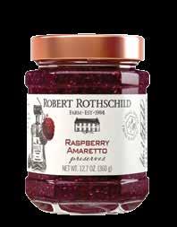 Raspberry Amaretto Preserves Item #78453 12.1 oz. net wt.