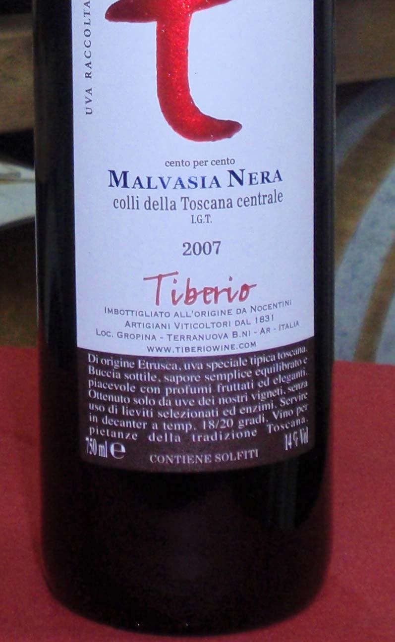 MALVASIA NERA A wine with a distinctive colour and flavour, and a taste which the Etruscans would have known.