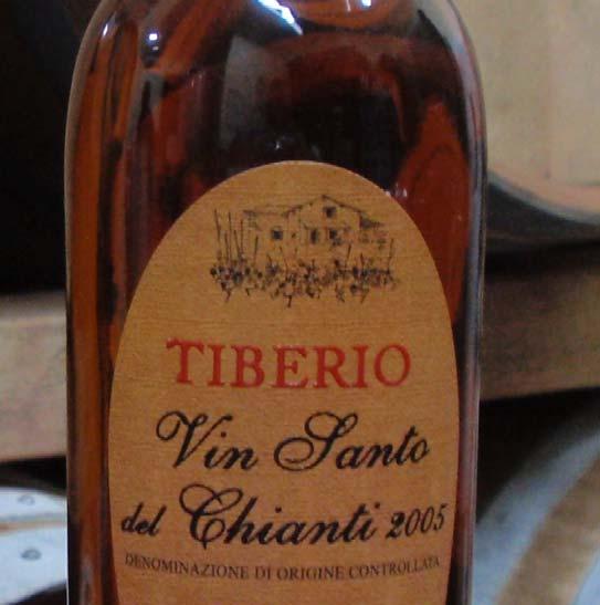 Vin Santo del Chianti D.o.c. This typical and traditional Tuscan dessert wine is extremely rare because it is produced in small quantities.