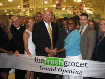 The opening of The Fresh Grocer at The Shoppes at La Salle put an end to Philadelphia s largest food desert.