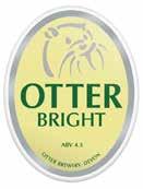 FINE ALES FROM ONE OF THE SOUTH WEST S LEADING BREWERIES All Otter beers have their individual flavours and aromas.