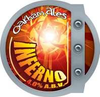 A sweet malt base is lifted by a powerful hop character. Extra Floral Hoppy Rounded Oakham Inferno (4.