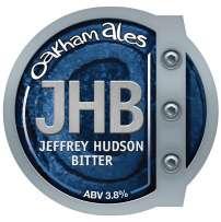 smothering your thirst. Oakham JHB (3.8%) The aroma is dominated by citrus notes.