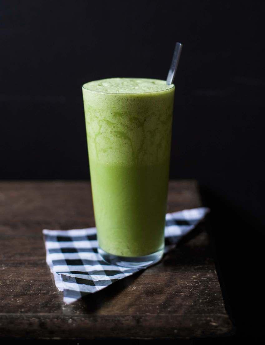 MATCHA GREEN FRAPPE. Get your greens with the amazing antioxidant benefits of green tea powder.