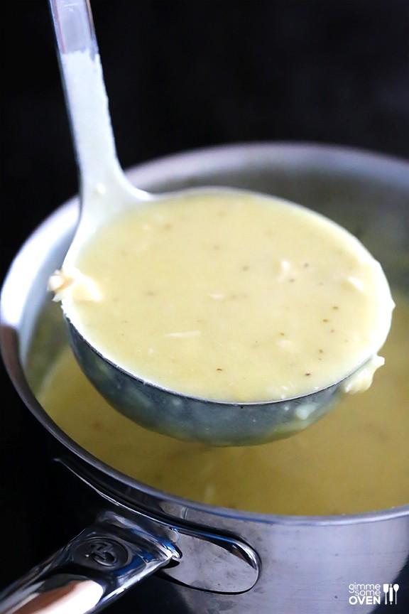 Nourishing Soup Ideas (1) Fortified Tinned Soup 150g of condensed soup eg cream of tomato or cream of chicken 140ml fortified whole milk (ie add 1 tablespoon of skimmed milk powder to the whole milk)