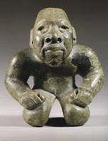 religion was so important to the Olmec that their rulers had to get a blessing from their gods to rule. Figure 1.