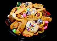 Italian or Butter Cookie Trays (3lb tray serves 10-15, 5lb tray 15-20) Authentic Italian Cookies or Fancy Butter Cookies Old Fashioned Cookie Tray Four dozen cookies on a tray.