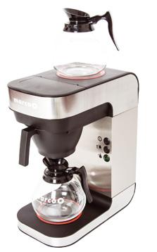 Energy efficient pour and serve coffee machine BRU Professional grade brewer Improved sprayhead performance Ease of service and refurb Simple set up Robust construction Best in class temperature