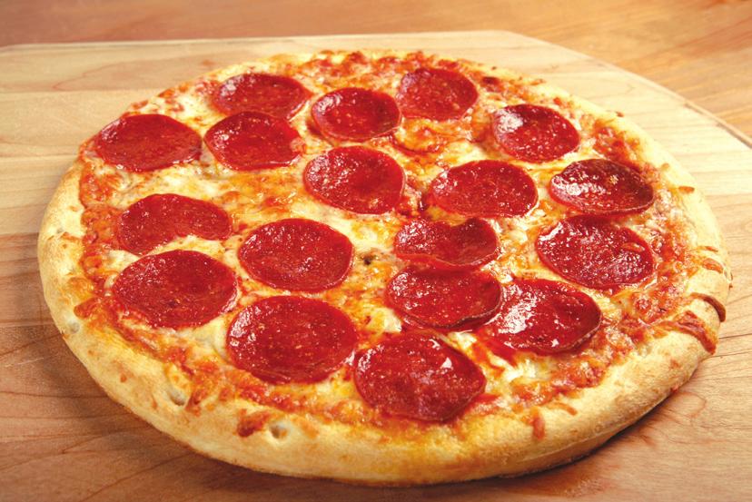 Food Menu Pizza Cheese Pizza - 10 Slices $15.99 Additional toppings $1.25 Gluten Free Pizza - 10 Slices $17.99 Additional toppings $1.25 Breakfast Pizza - 10 Slices $19.