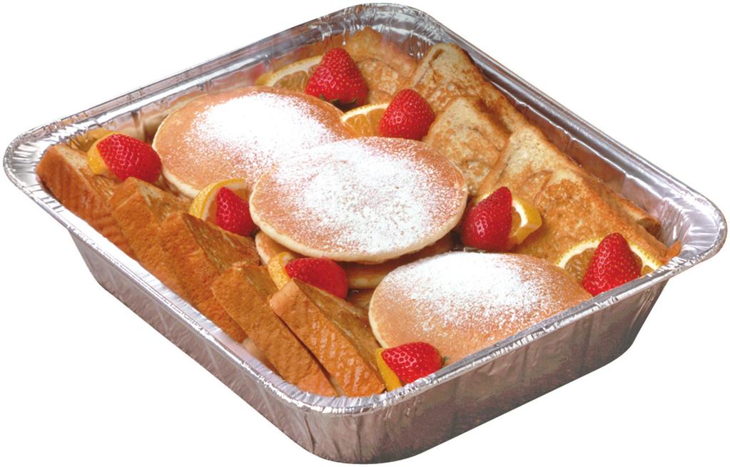 3-Compartment Tray with Board Cover Aluminum Carry Out Containers 20 F/ 29 C Heated Microwave << Temperature range for these products >>