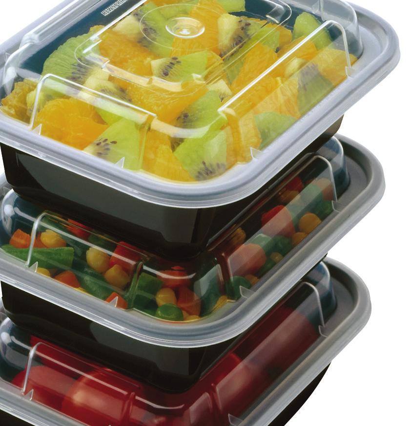 Newspring Containers The Newspring Microwaveable containers are offered in square, rectangular, round and oval.