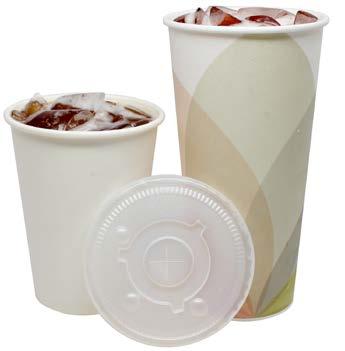 PAPER COLD CUPS & LIDS Karat Paper Cold Cups & Lids are a staple in any foodservice operation and are the go-to cup for any cold beverage.