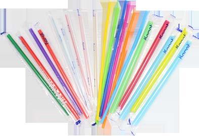 STIRRERS & StRAWS Stirrers & Straws are essential for the complete service package wherever hot or cold beverages are served.