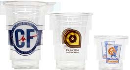 Choose Your Products Custom PET Cold Cups Material PET (Polyethylene