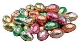 It s adorned with a pretty candy flower to make a beautiful presentation in your holiday basket. 6 oz. 17 Foiled Chocolate Eggs An enduring classic for baskets and beyond.