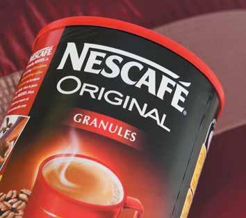 Coffee, Tea and Hot Chocolate CODE 8239: Nescafé Original CODE 8232: Lavazza Qualita Rossa beans COFFEE BEANS, INSTANT COFFEE, TEA