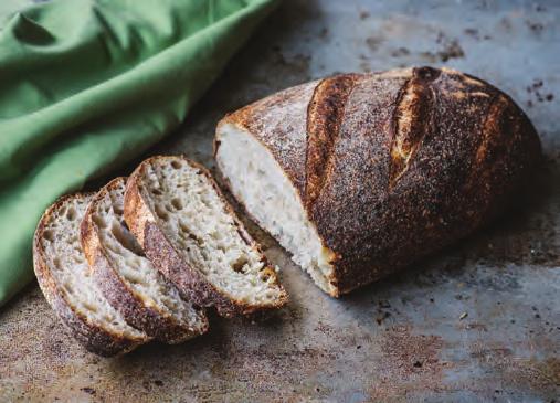 We use their sustainably farmed wheat to handcraft incredibly flavoursome, moreish sourdough bread that reflects the character and mood of the region.