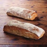 SPECIALTY BREAD RUSTIC LOAF 580G A soft Italian loaf with a light crisp crust.
