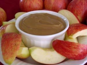 Caramel Dip for Fresh Fruit 8 oz package cream cheese ¾ cups brown sugar ¼ cup white sugar 2 T. Vanilla 1. Mix all ingredients together. 2. Slice fresh fruit for dipping.