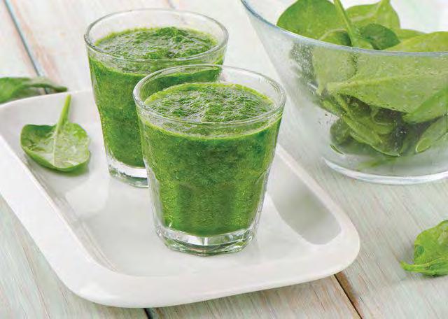 Kale It Up Smoothie 1 handful Kale 1/2 apple 1 cup Coconut Water Blend everything together until you reach a smoothie consistency.
