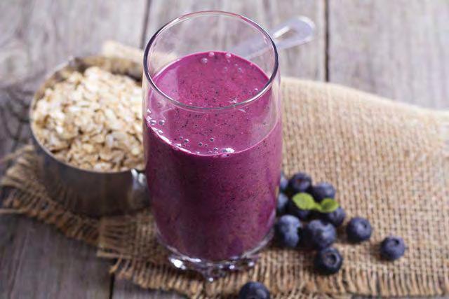 All About the Berries 1 1/2 cups Berry Mix (Blueberries, Raspberries, Blackberries) 1/2 cup Coconut Milk 1 cup Purified Water 1/8 cup rolled oats Blend everything together until you reach a smoothie