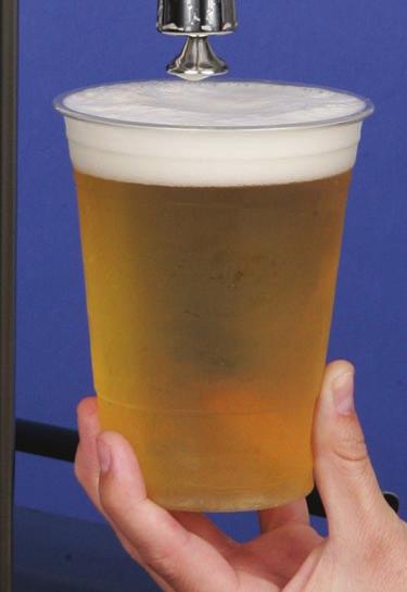 Always begin each pour with a new cup or a beer-clean glass or pitcher.