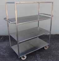 open top, conical bottom mobile #14589 250 Ltr S/S Dimple