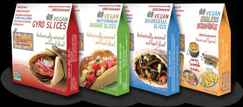 IDEAS FOR ELENI S DELICIOUS PRODUCTS Our new company is Eleni's Modern Mediterranean out of the Chicago area.