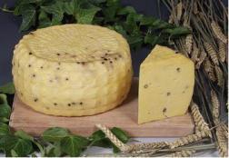 Pecorino Grottino #054914 2/7 lb Sardaformaggi Pure sheep s milk cheese. The name Grottino refers to its having been aged in a grotto or cave.