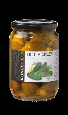 Pickles In Brine, 720ml 31627 Roasted