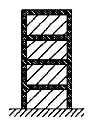 Hình 6.5 - Kết cấu kiểu con lắc ngược: a) Vùng tiêu tán năng lượng nằm ở chân cột; b) Vùng tiêu tán năng lượng nằm trong cột (N Ed /N pl,r d < 0,3).